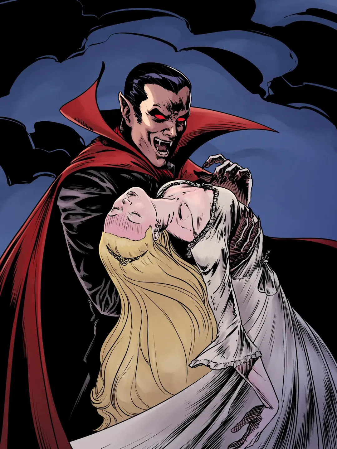 Ilustración de la baraja Sangre eterna